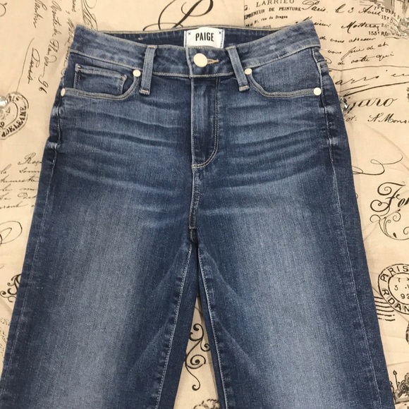 Paige Hoxton Straight Ankle Jeans - Picture 4 of 8
